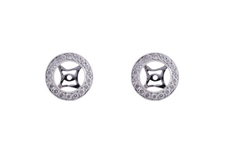 A210-96387: EARRING JACKET .32 TW (FOR 1.50-2.00 CT TW STUDS)