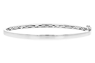 B300-08196: BANGLE (K216-40950 W/ CHANNEL FILLED IN & NO DIA)