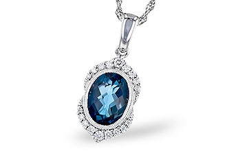 C300-08250: NECK 1.96 LONDON BLUE TOPAZ 2.10 TGW