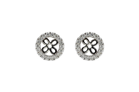D214-58196: EARRING JACKETS .24 TW (FOR 0.75-1.00 CT TW STUDS)
