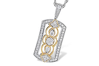 H300-05532: NECKLACE .33 TW