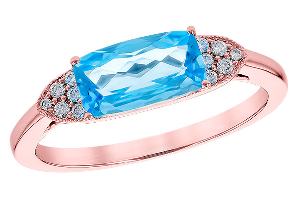 H300-90913: LDS RG 1.44 BLUE TOPAZ 1.52 TGW